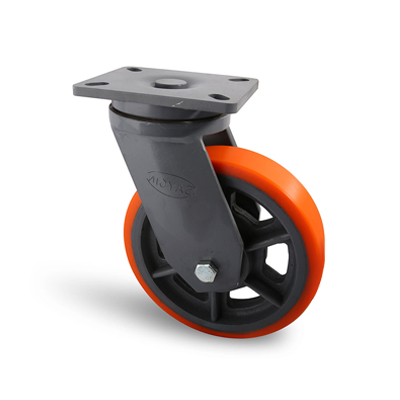 Polyurethane Wheels on Single Casting