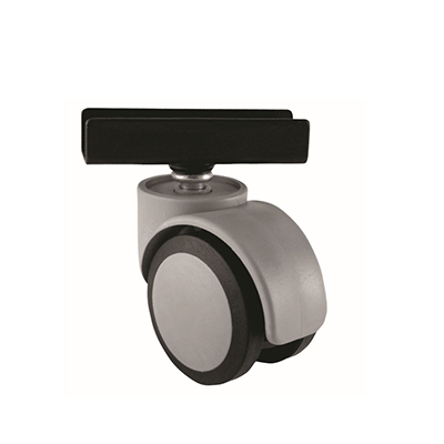Long U Fittings Gray Plastic